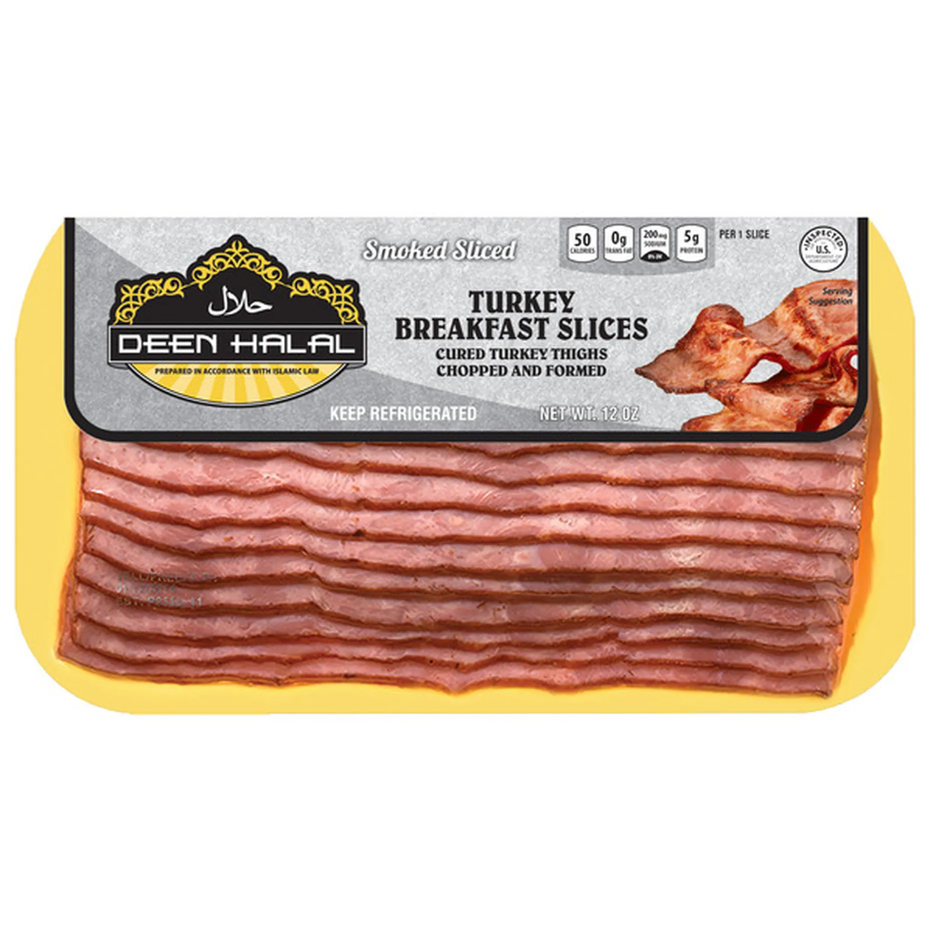 TURKEY BACON SLICED