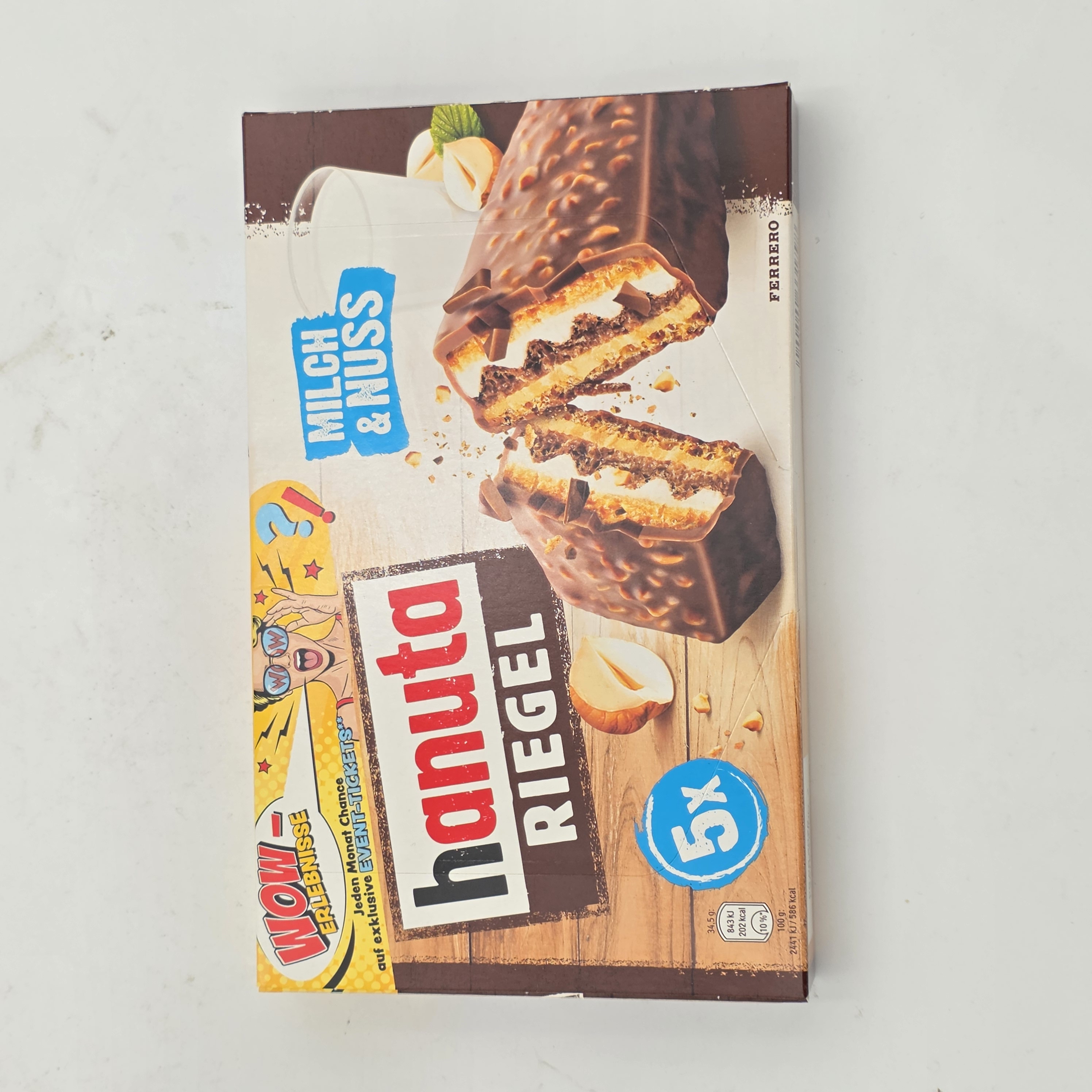 HAZELNUT WAFER BAR
