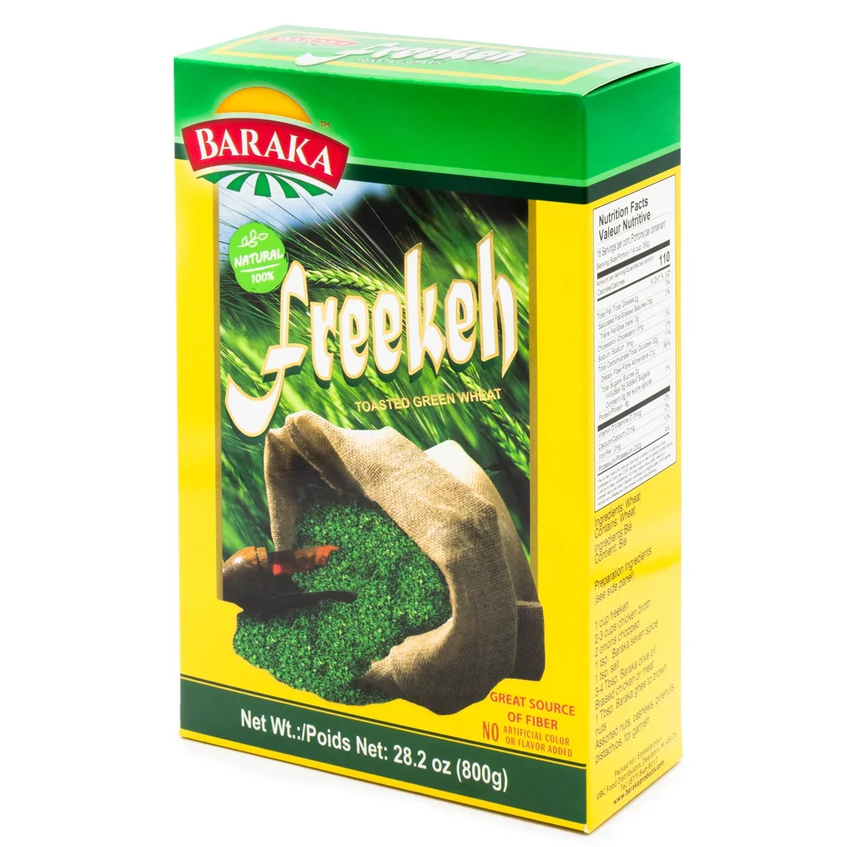 FREEKEH TOASTED GREEN WHEAT