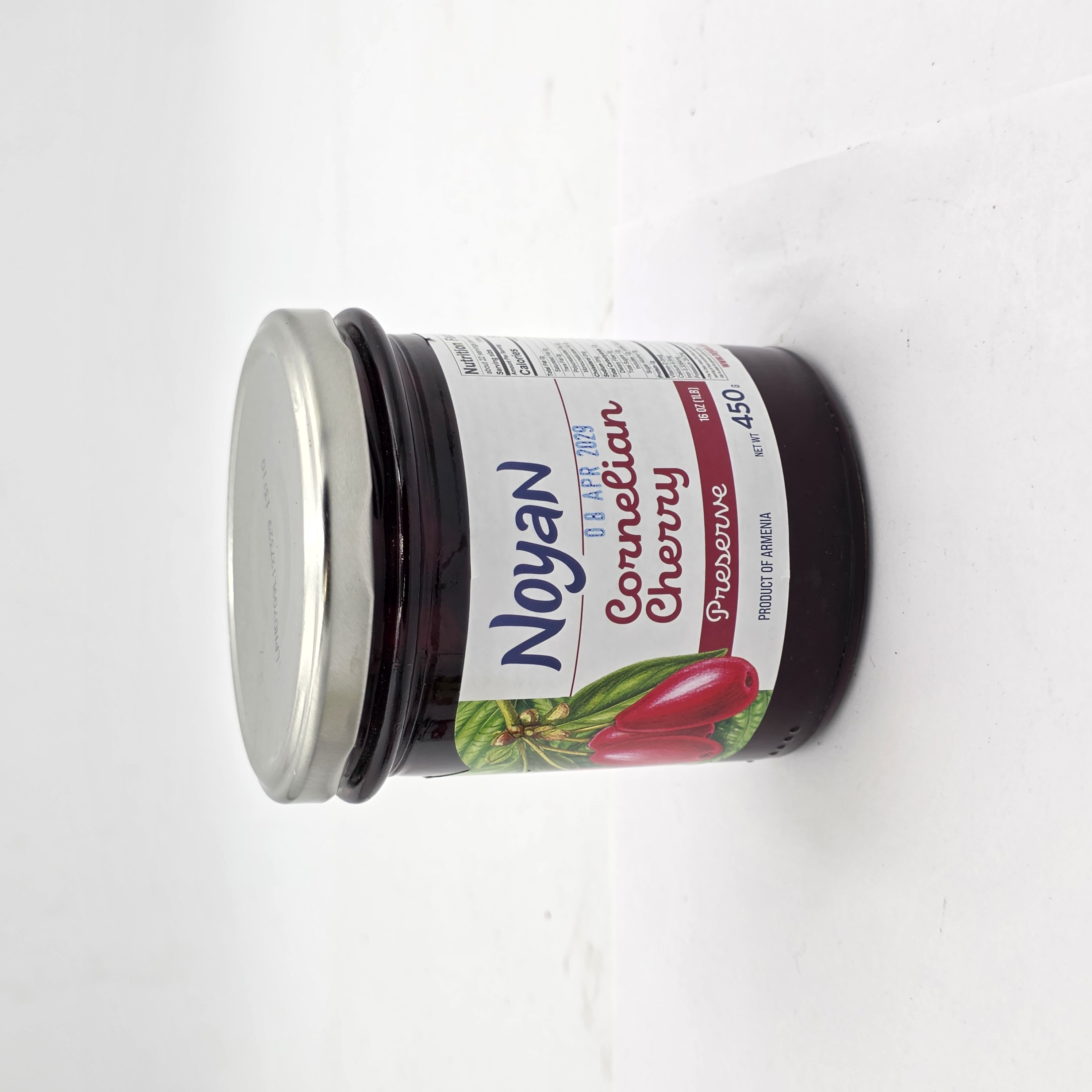 JAM CORNELIAN CHERRY  PRESERVE