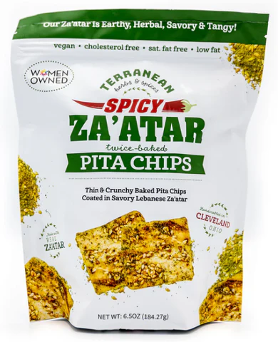 PITA CHIPS ZAATAR SPICY