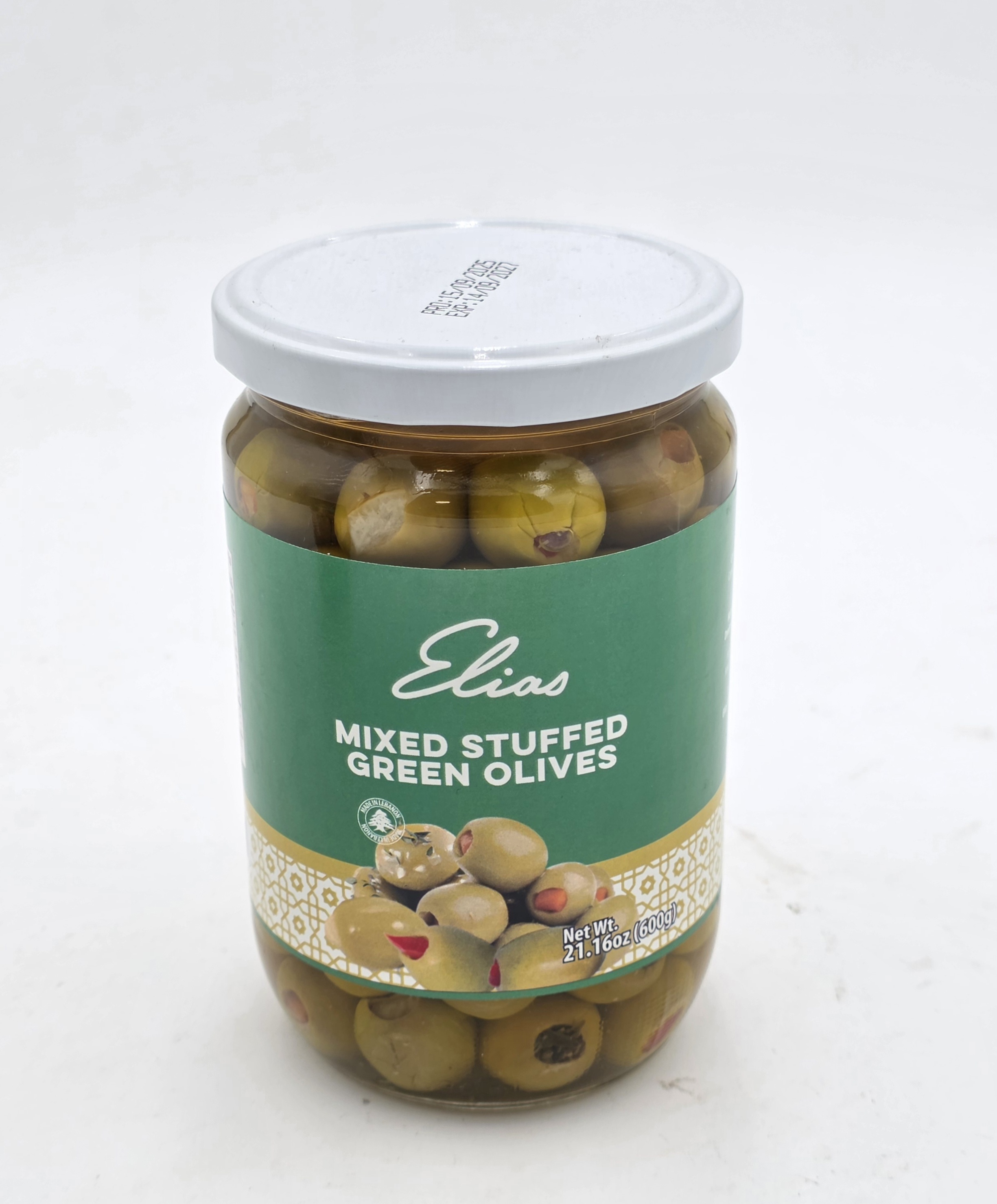 OLIVES GREEN STUFFED MIXED