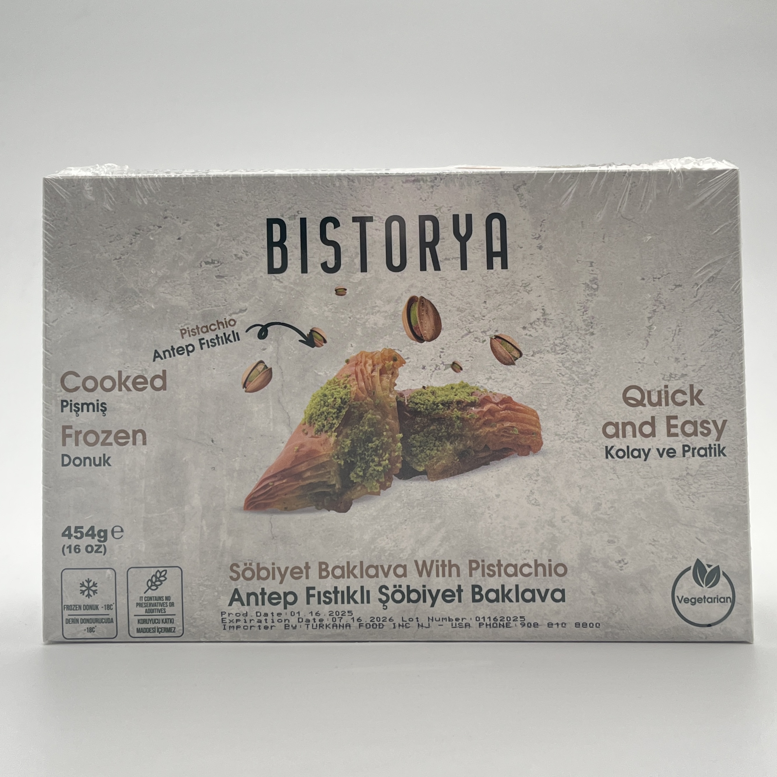 BAKLAVA PISTACHIO SOBIYET
