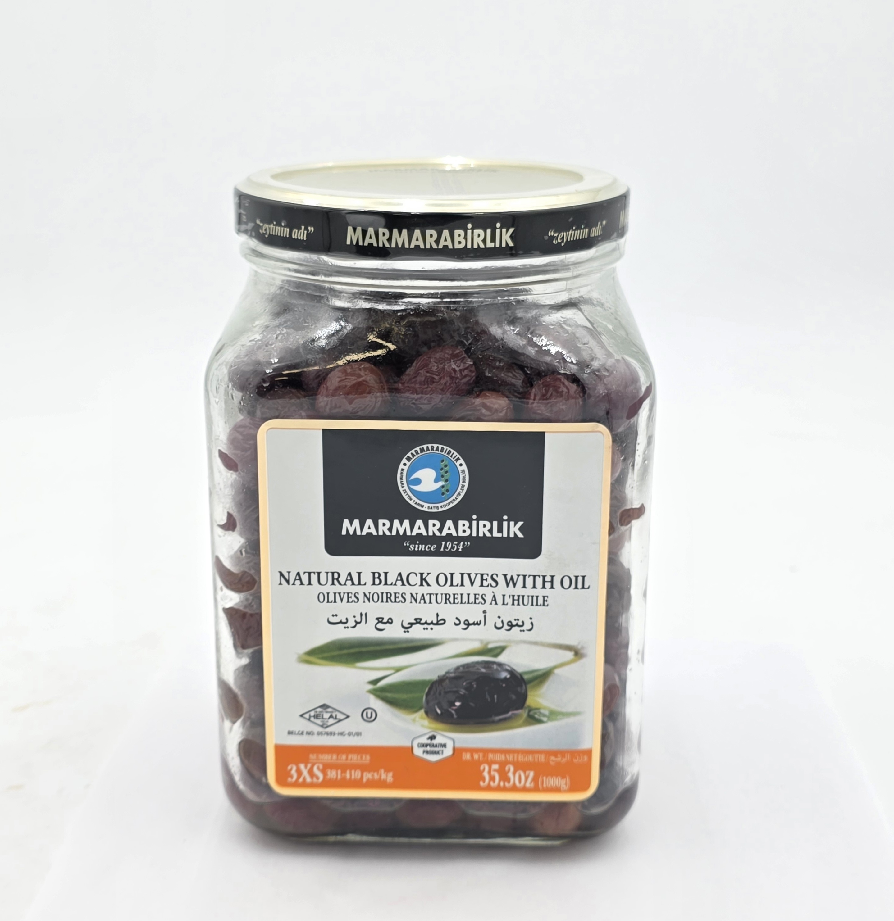 OLIVES BLACK NATURAL WITH OIL