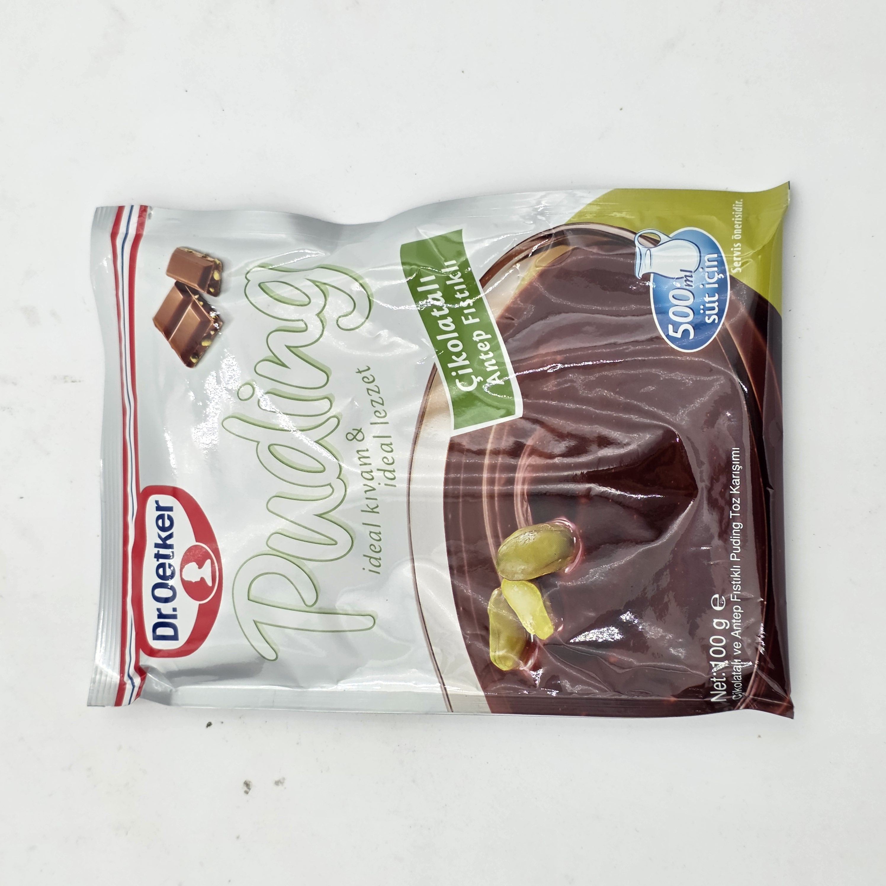 PUDDING CHOCOLATE PISTACHIO