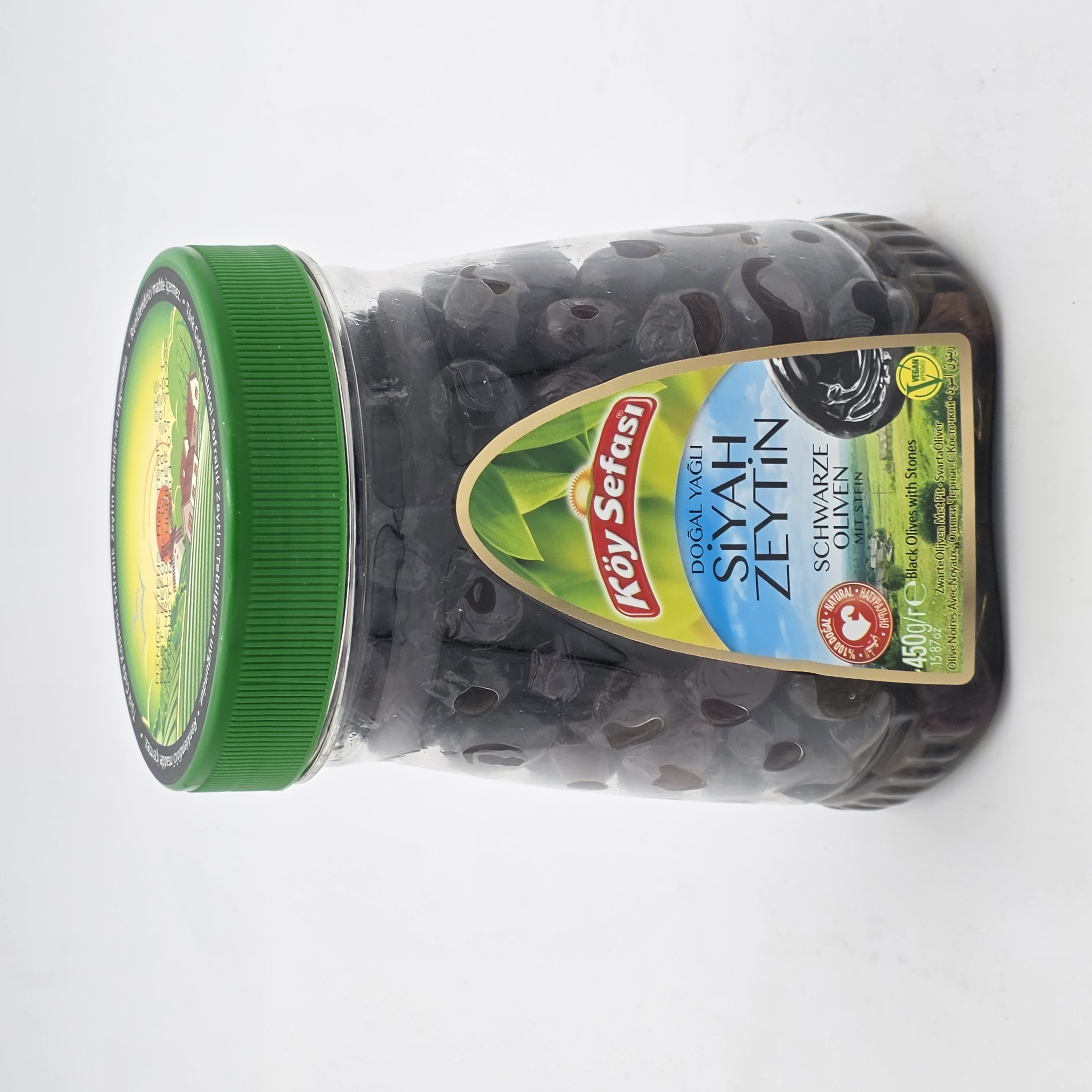OLIVES BLACK WITH STONES EXTRA