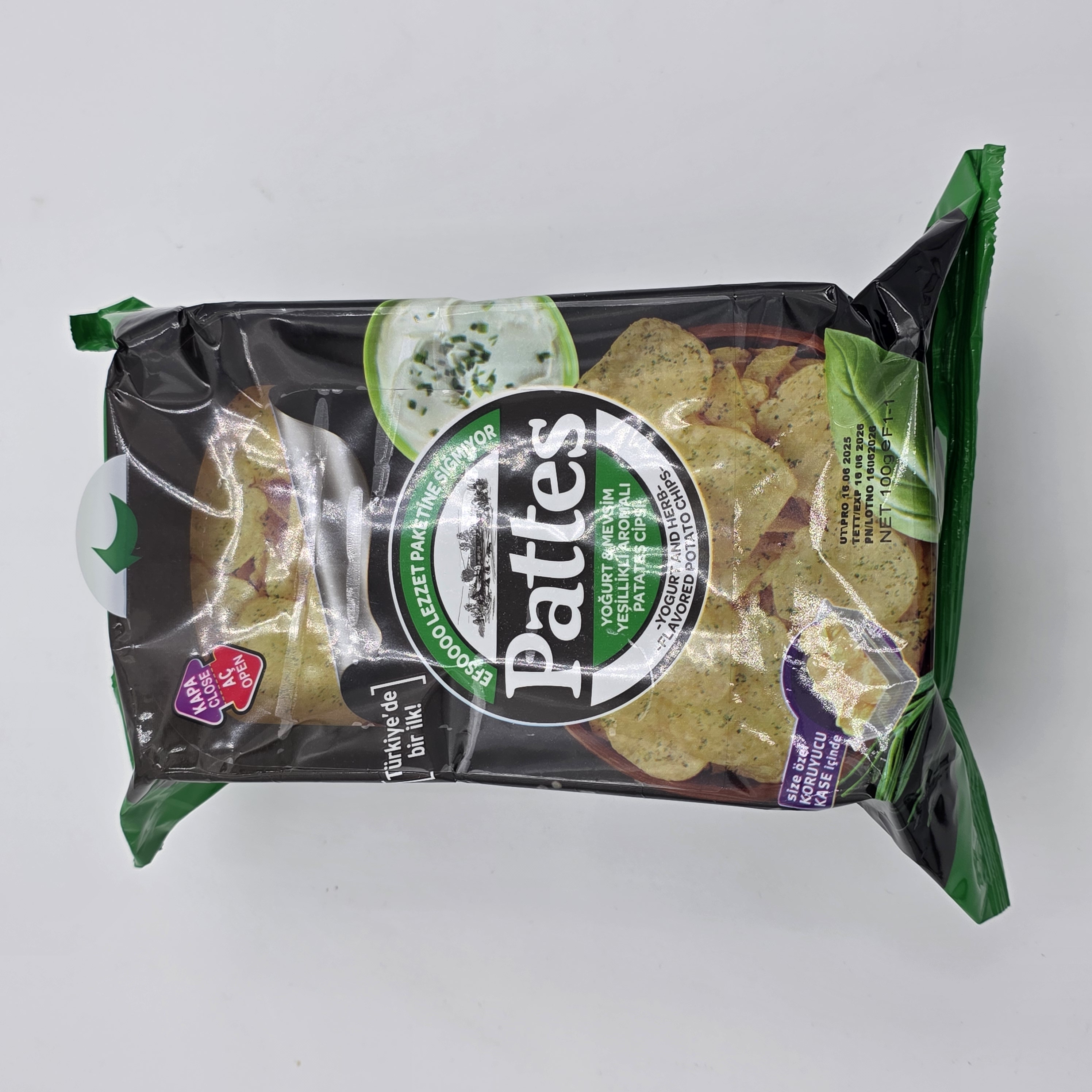CHIPS YOGUTR AND HERB FLAVORED