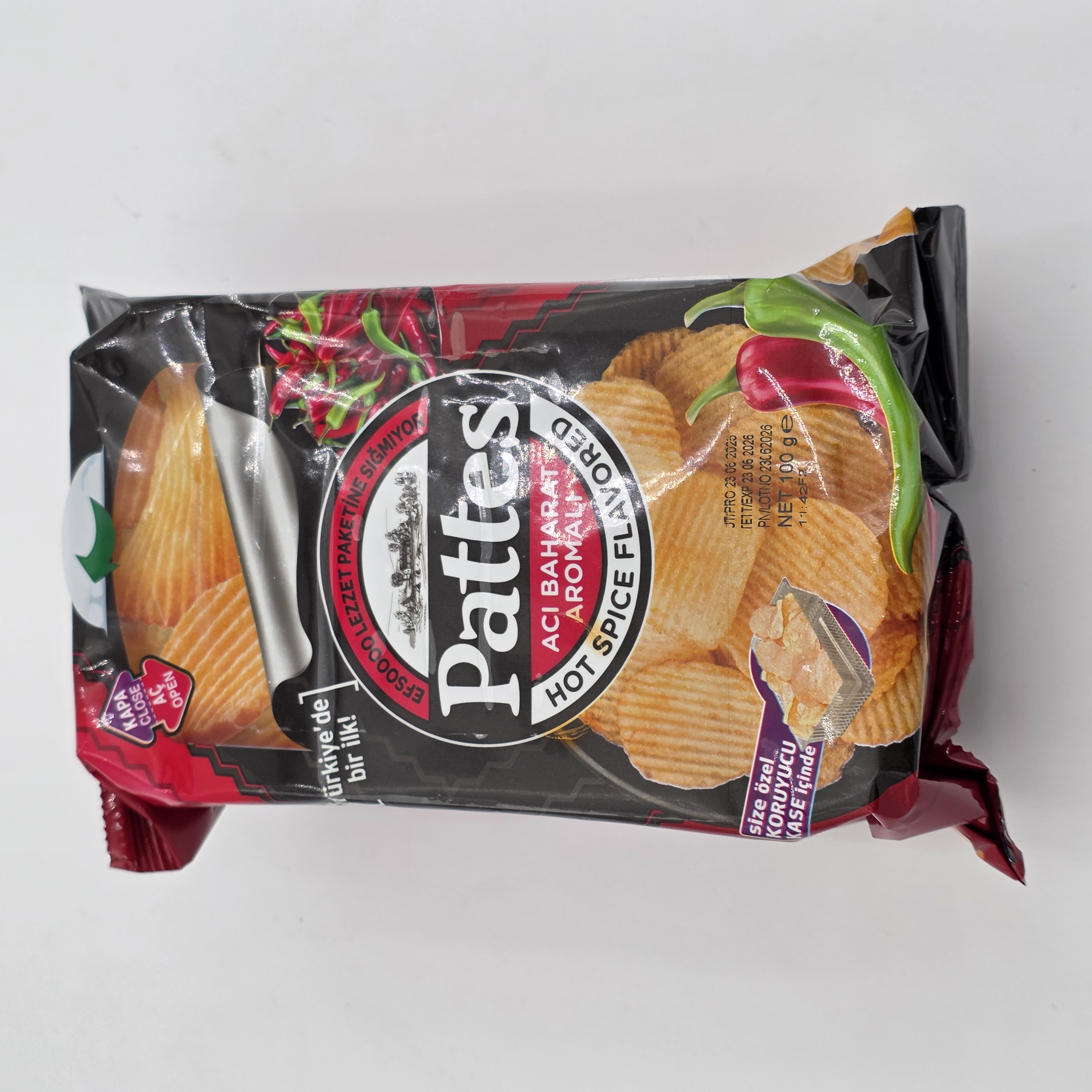 CHIPS HOT SPICE FLAVORED