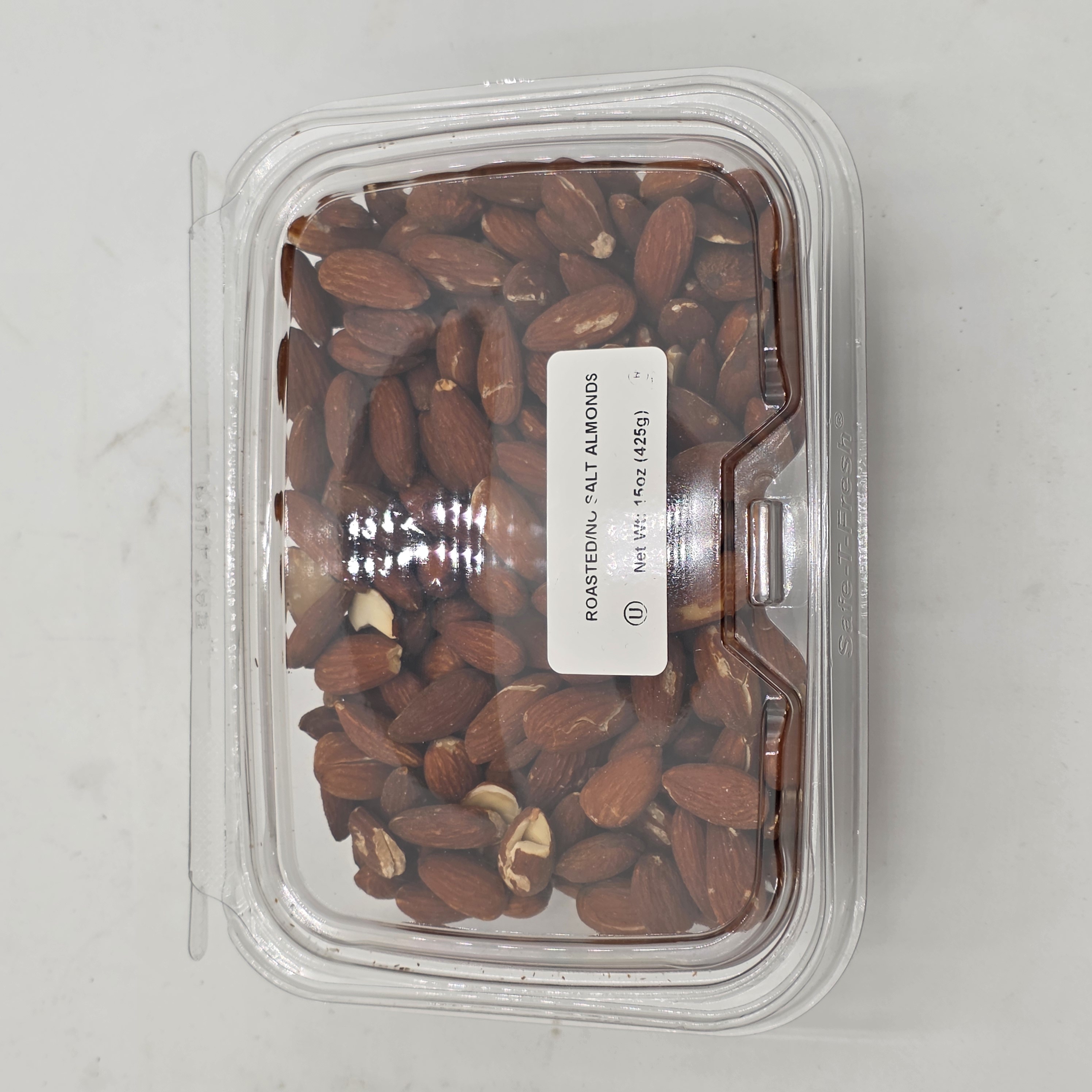 ALMONDS ROASTED UNSALTED