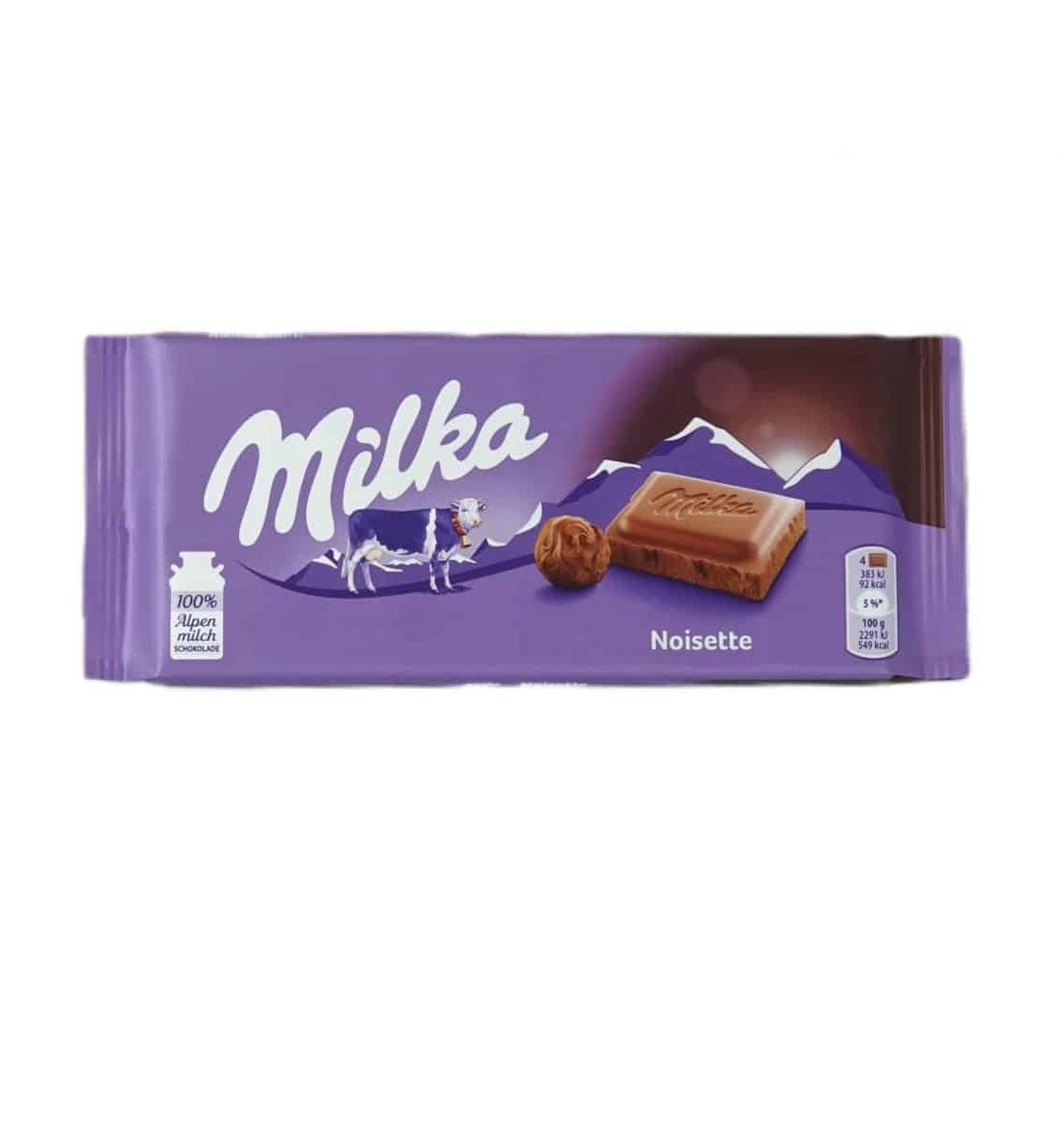| MILKA CHOCOLATE NOISETTE 100GR