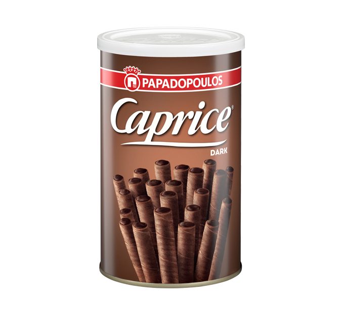 PAPADOPOULOS WAFER CAPRICE DARK CHOCOLATE 250GR